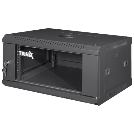 Trinix TRX-4U/600x450x280 Black Комутаційна шафа - Серверні шафи