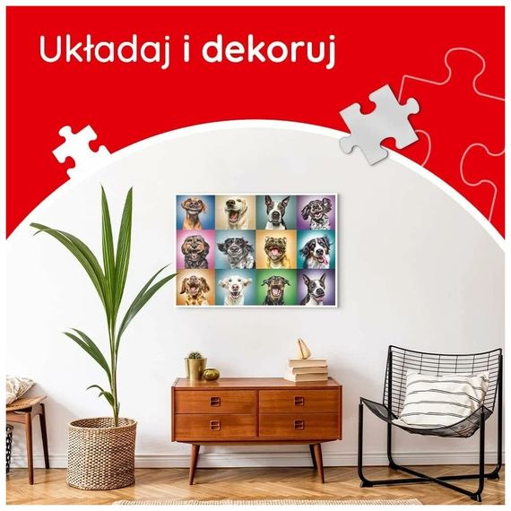 Пазл Trefl Дикий тигр 1000 елементів (5900511107982) | Зображення 6