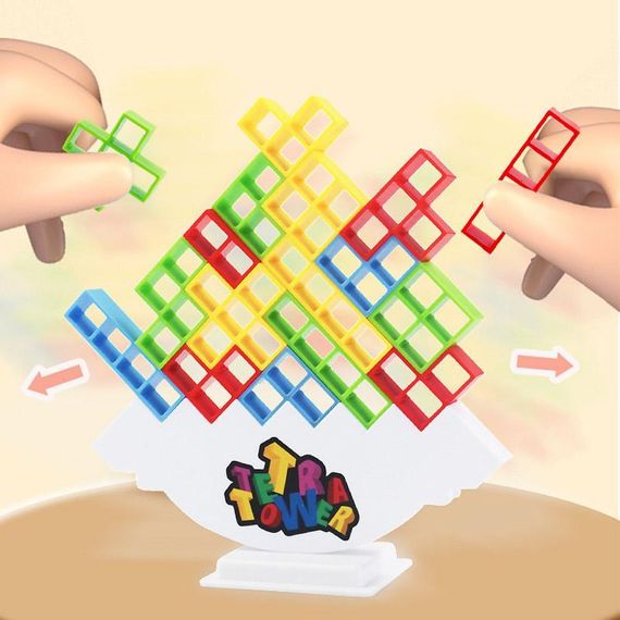 Настільна інтерактивна гра Ummi ME-008 Tetris tower game Colorful | Зображення 2