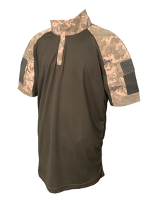 Сорочка Tactic4Profi УБАКС поплін-кулмакс піксель-хакі з коротким рукавом 5XL