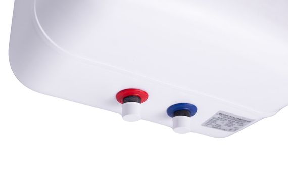 Водонагрівач Bandini Water Heaters Q 15(O), 15 л,1500 Вт, "мокрий" ТЕН, над мийкою, квадратний, білий (000004561) | Зображення 1