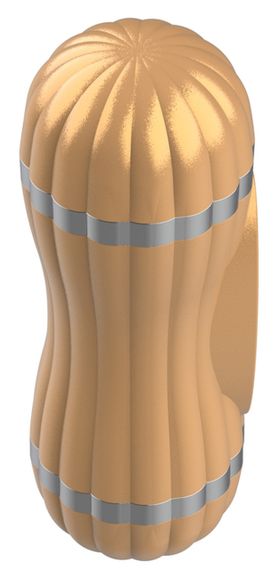 Мастурбатор с двумя входами, вибростимуляцией и звуковым сопровождением Boss Series - Bevis 36 function USB, | Зображення 10