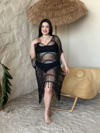 Жіноча пляжна туніка Plus Size | Зображення 9