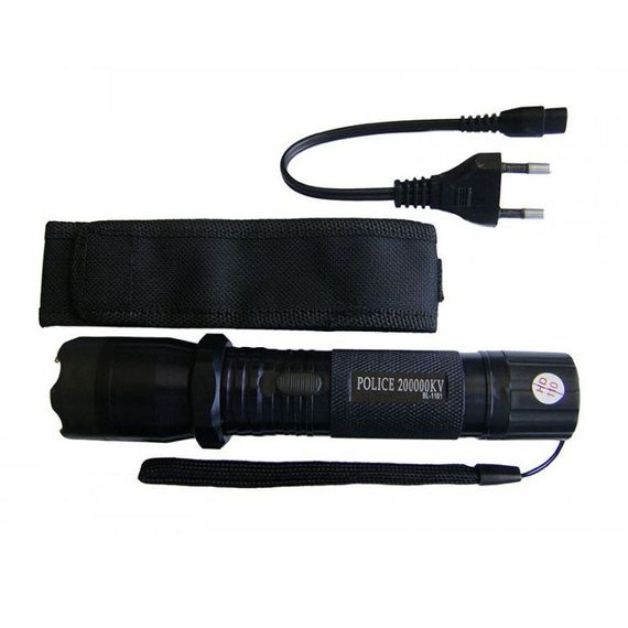 Светодиодный фонарь тактический Police BL-1101 ЗУ 220В + чехол, фонарь ручной тактический | Зображення 9