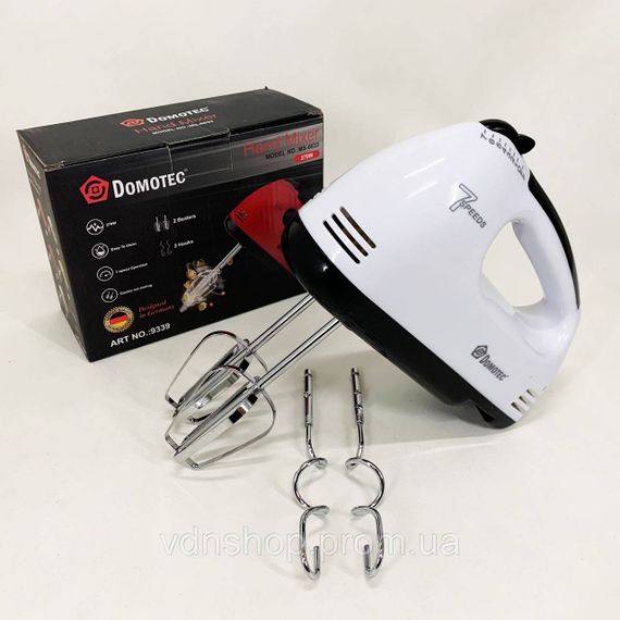 Міксер ручний для збивання і замішування тіста RAF, Міксер з насадкою для збивання вершків CU-13 | Зображення 3