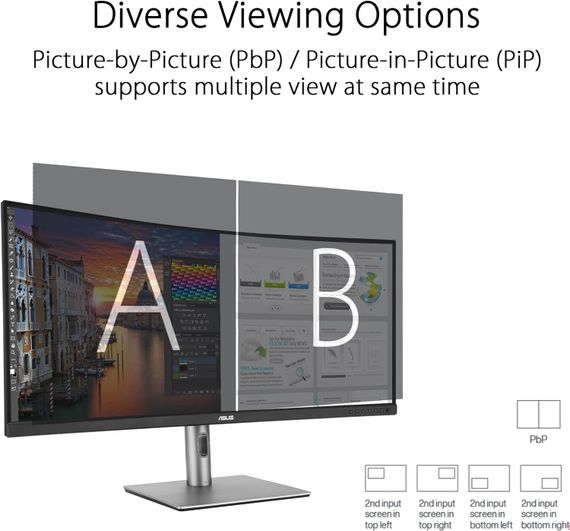 Монітор Asus 34.1&quot; ProArt PA34VCNV 2xHDMI 90LM04A0-B02370 | Зображення 8