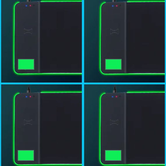 Ігрова поверхня (килимок) STAND JD-S62 з БЗП 15W LED+RGB with app (800*300*6mm) Black | Зображення 3