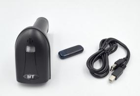 1D, 2D CMOS сканер штрих-кода, QR кода беспроводный Mobitehnika MT-3809 чёрный (MT-3809)