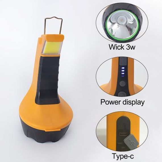 Портативные фонари для кемпинга с ярким светом, Кемпинговый светильник, Фонари для кемпинга camping MQ-34 | Зображення 5