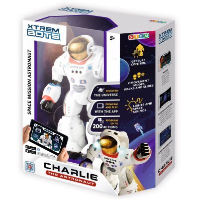 Интерактивная игрушка BlueRocket Робот-астронавт Чарли STEM (XT3803085) | Зображення 5