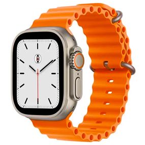 Ремінець Ocean Band для Apple Watch 42(ser.1-3)/44/45/46/49mm Помаранчевий / Persimmon