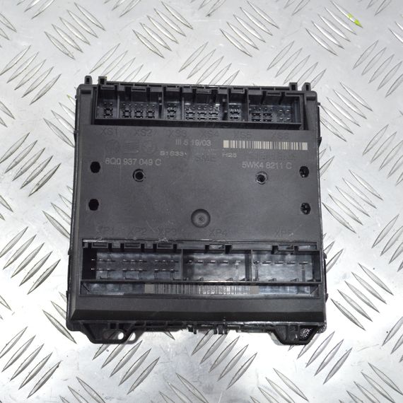 Блок управління комфорту Volkswagen Polo IV 2001-2009 Комп'ютер модуль комфорту Фольксваген Поло 4 6Q0937049C