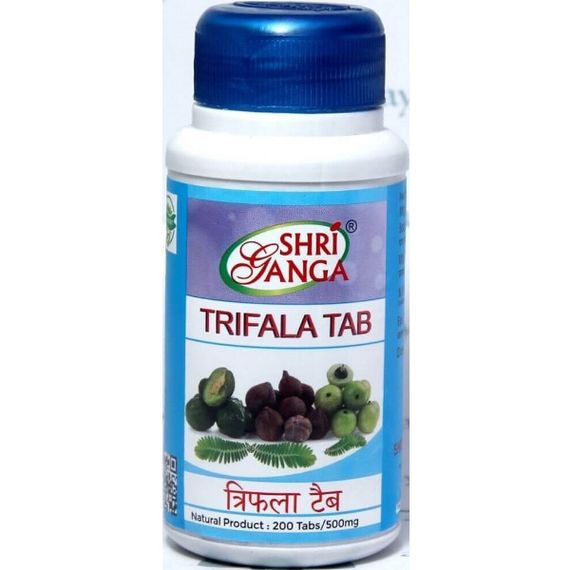 Суміш екстрактів Shri Ganga Trifala 200 Tabs