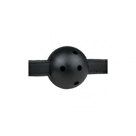 Кляп Ball Gag With PVC Ball - Black Easytoys | Зображення 1
