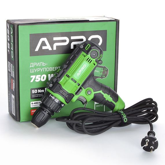 Дриль-шурупокрут мережевий APRO D750C 8991521 | Зображення 4