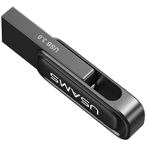 Флеш-накопитель Usams US-ZB332 USB 3.0 Zinc Alloy Rotating – 64GB Tarnish | Зображення 2