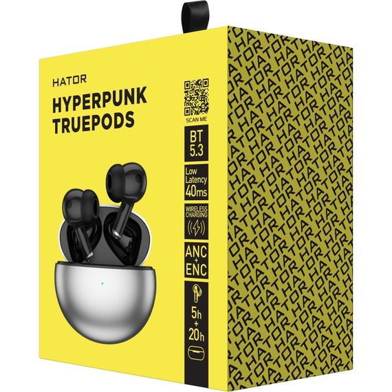 Навушники Hator Hyреrpunk Truepods Black (HTA-430) | Зображення 6