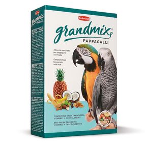 Корм Padovan Grandmix Pappagalli для великих папуг 600 гр