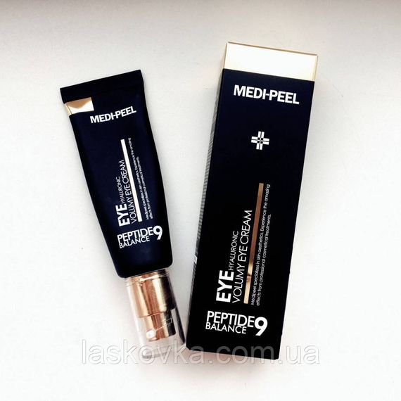 Омолоджувальний крем для повік із пептидами Medi-Peel Peptide 9 Hyaluronic Volumy Eye Cream, 40 мл | Зображення 2