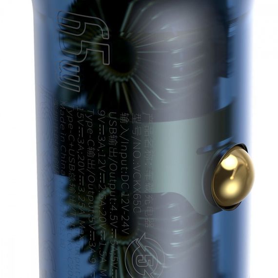 АЗП Baseus Particular Digital Display PPS Dual Quick Charger 65W USB + Type-C | Зображення 3