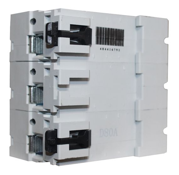 Автоматичний вимикач ВА27-100 3Р 80А 10 кА х-ка D Ny95504906 | Зображення 3