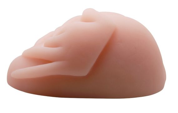 Мастурбатор вагіна і анус з вібрацією BAILE - French lady, Vibration Heating function, BM-009022 Sex Aura | Зображення 4