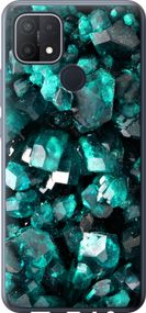 Чехол на Oppo A15 Кристаллы 2 "3674u-2119-17620"