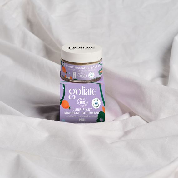 Масажна олія-лубрикант з ароматом та смаком кокоса Goliate Couple Gourmand Coco 50 мл | Зображення 1