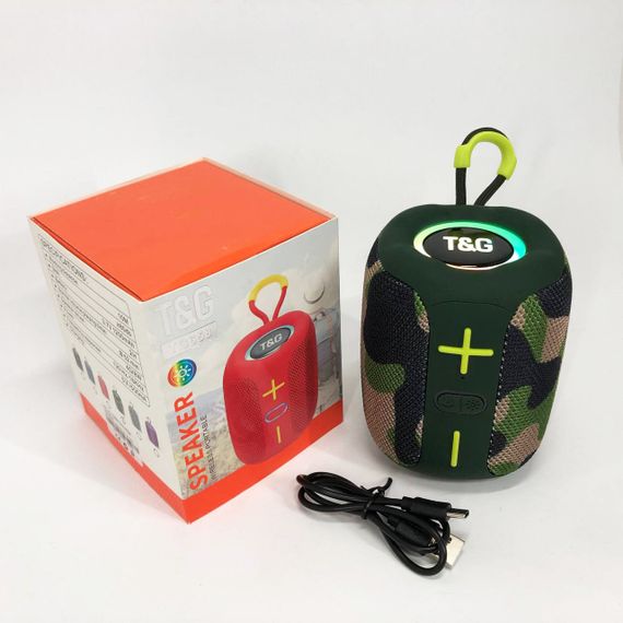 Об'ємний звук Bluetooth колонки, Блютуз колонка для вулиці, Колонка з входом і мікрофоном MB-94 | Зображення 8