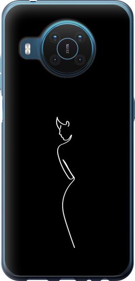 Чехол на Nokia X20 Силуэт1 "4590u-2532-17620"