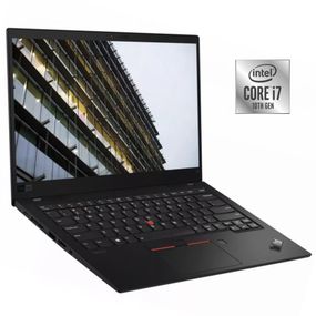 Ультрабук Б-клас Lenovo Thinkpad X1 Carbon Gen8 / 14" (1920x1080) IPS Touch / Intel Core i7-10610U (4 (8) ядра по 1.8 - 4.9 GHz) / 16 GB DDR3 / 256 GB SSD / Intel UHD Graphics / WebCam б/в