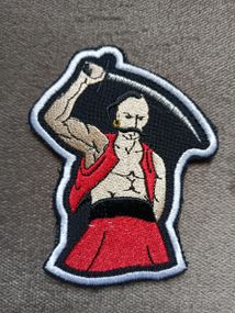 Шеврон Казак с саблей