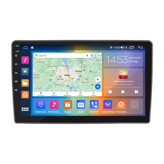 Штатна магнітола 10" Lesko для Chevrolet Tahoe III 2006-2014 2/32Gb CarPlay 4G Wi-Fi GPS Prime Шевролет