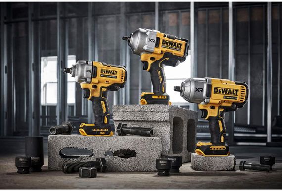 Гайковерт ударный аккумуляторный бесщёточный 2372Нм DeWALT DCF961N | Зображення 9