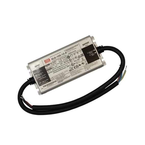 Блок питания  XLG-100-12-A (96W; 8A; 12V; IP67) Series "XLG"