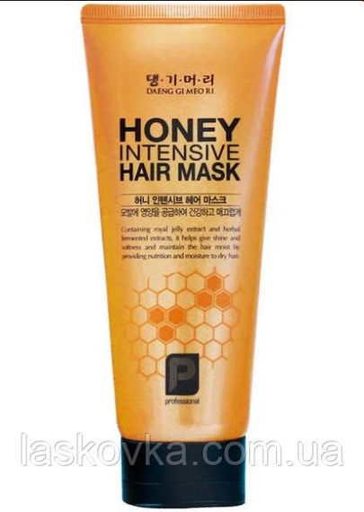 Маска відновлювальна для пошкодженого волосся Doori Cosmetics Daeng Gi Meo Ri Honey Intensive Hair Mask | Зображення 4