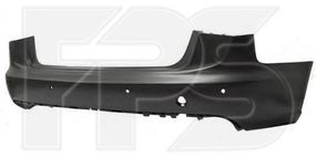 Бампер задний Audi A6 C7 '11-14 с отв. п/троника (FPS)