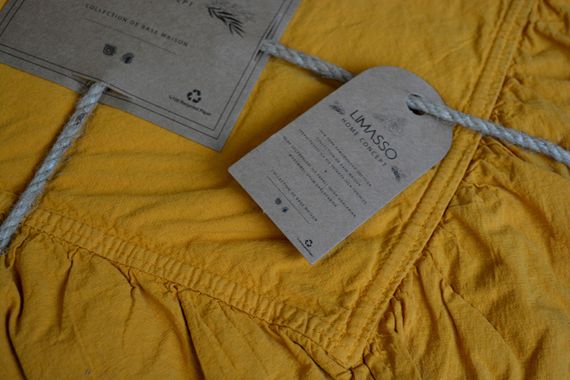 Постельное белье Limasso Stonewashed Exclusive Ranforse 200 х 220 см Hardal | Зображення 2