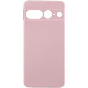 Чехол Silicone Cover Ummi Lakshmi Full Camera (AA) для Google Pixel 7 Pro Розовый / Pink Sand