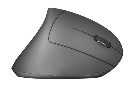 Беспроводная вертикальная компьютерная мышь SUPMANGO 1600 DPI 6 кнопок Черная | Зображення 5