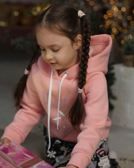 Худі для дівчинки Носи своє 104 Рожевий (p-8755-90085) | Зображення 8