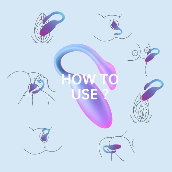 Смарт-віброяйце Magic Motion Flamingo Max Blue 2 в 1: віброяйце та тренажер Кегеля, 10 режимів | Зображення 9