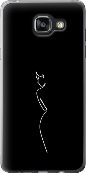 Чехол на Samsung Galaxy A5 (2016) A510F Силуэт1 "4590u-158-17620"