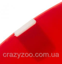 Миска для собак и котов Ferplast Jolie Small металлическая красная Ø 17.1x5.5 см 500 мл 70982022 | Зображення 3