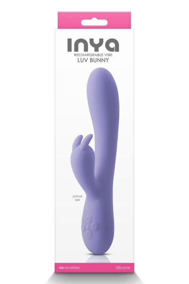 Вибратор кролик NS Novelties INYA LUV BUNNY PURPLE Sex Aura | Зображення 3