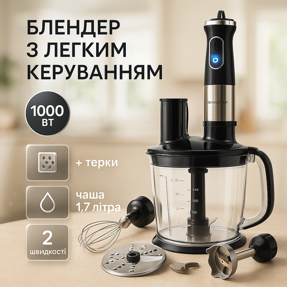 Мультифункциональный кухоный комбайн, Погружной блендер для домашних нужд, Блендер для крем-суп SP-91
