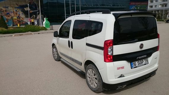 Накладка на задній бампер AMG (під фарбування) для Peugeot Bipper 2008-2024 рр | Зображення 1