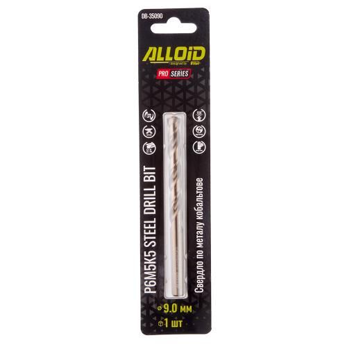 Alloid Pro. Свердло по металу кобальтове 9,0мм Р6М5К5 | Зображення 2