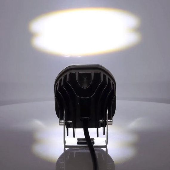 LED фара 40W 3D-лінзи 4х10W Cree діоди 12-24V | Зображення 5