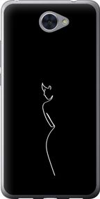 Чехол на Huawei Y7 2017 Силуэт1 "4590u-1019-17620"